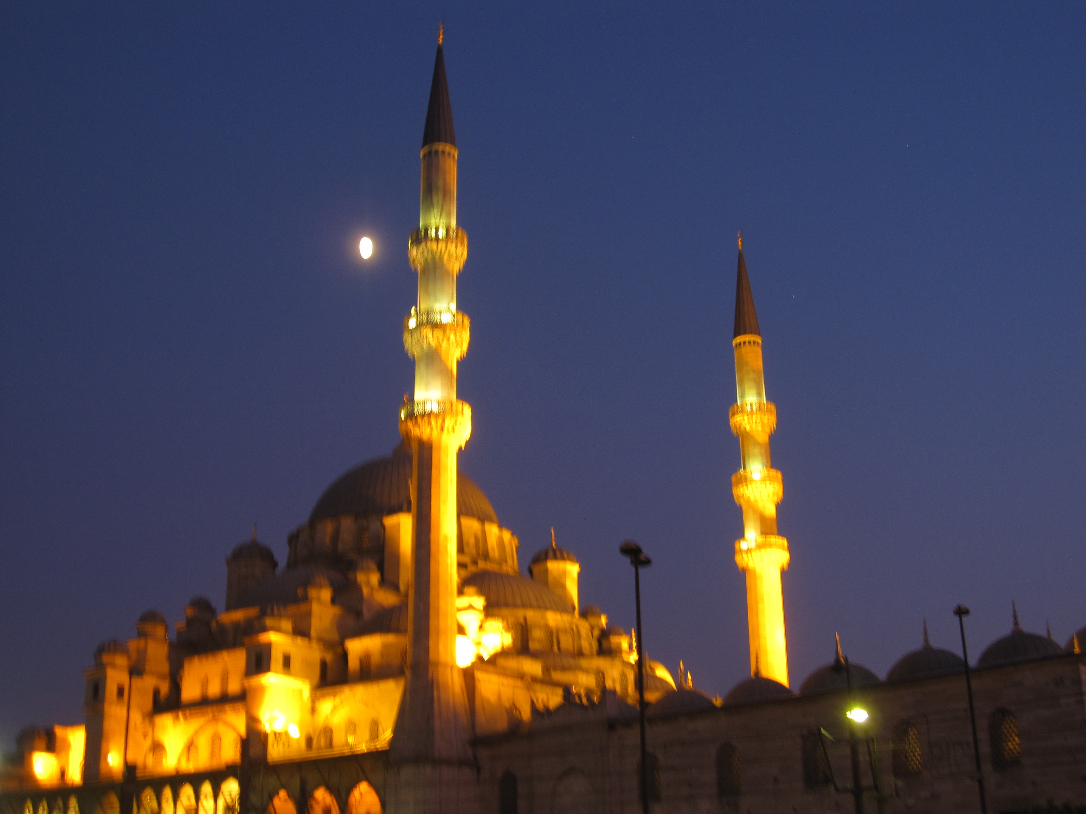 Istanbul Mosque at Dusk